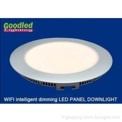 Remote Control Dimmable Round LED Panel Downlight 13W 850LM